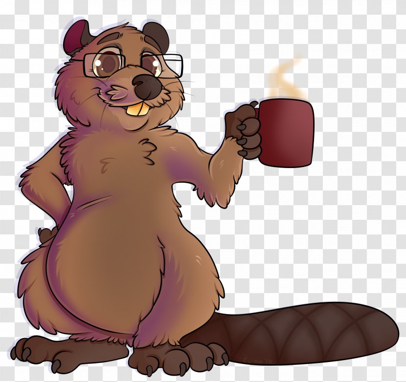 Beaver Bear Rodent Mammal Animal - Cartoon Transparent PNG