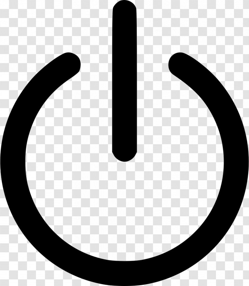 Power Symbol Clip Art - Turn Off Transparent PNG