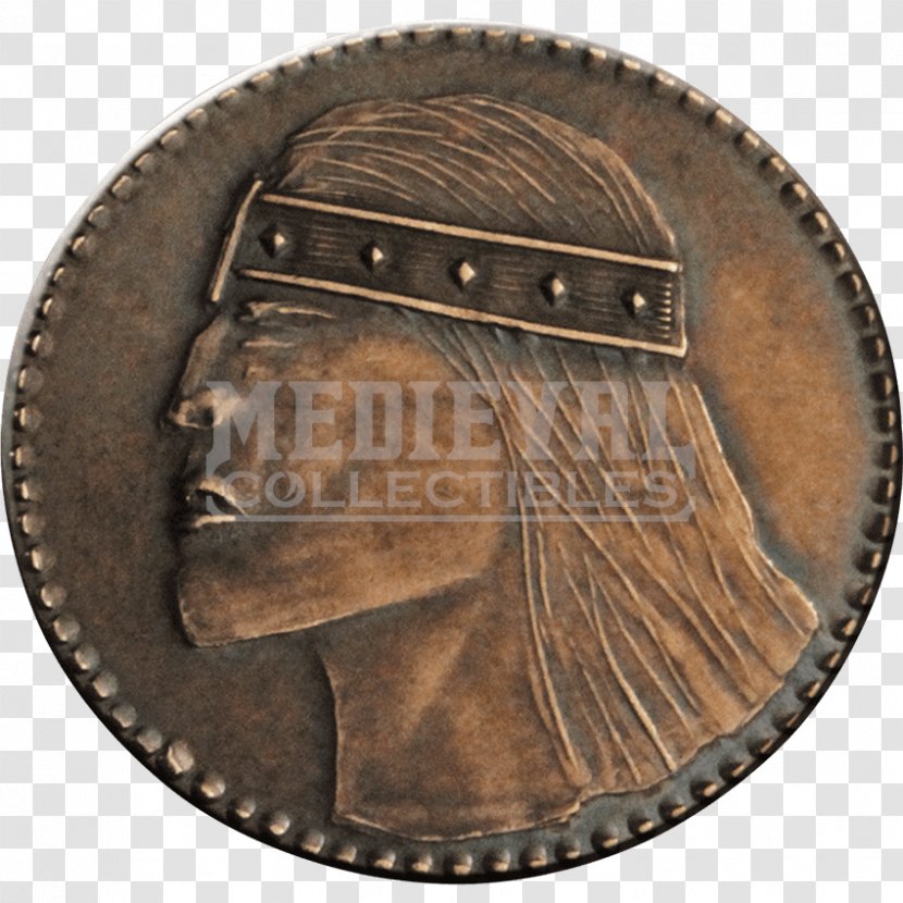 Coin Copper Medal Bronze - Robb Stark Transparent PNG