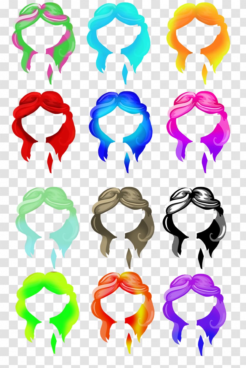 Avatar Sticker Hairstyle Clip Art - May Transparent PNG