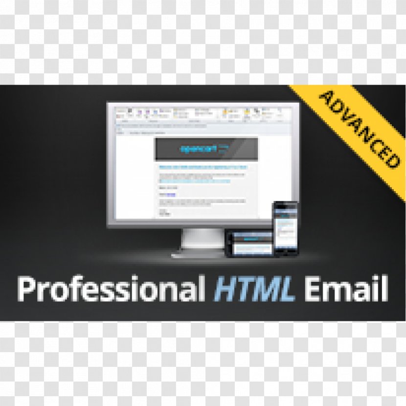 OpenCart HTML Email Responsive Web Design Template - Software Transparent PNG