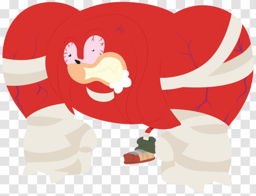 Knuckles The Echidna Sonic & Adventure 2 Doctor Eggman Advance 3 - Tree - Edgy Transparent PNG