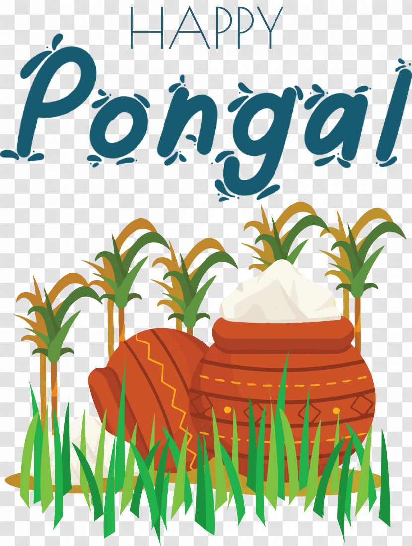 Pongal Happy Pongal Transparent PNG