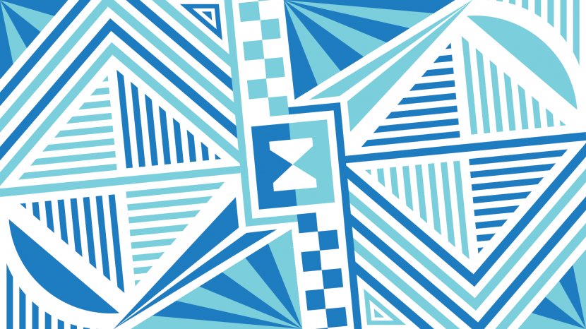 Geometry Blue Shape Triangle Wallpaper - Sky - Geometric Transparent PNG