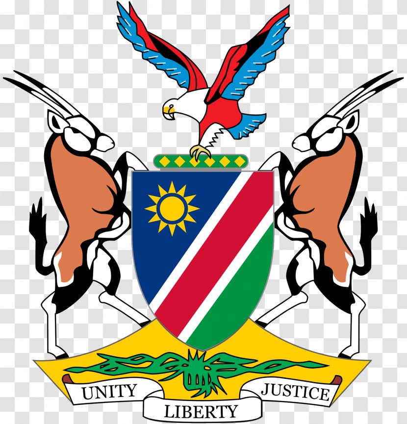 Coat Of Arms Namibia Flag President - Usa Gerb Transparent PNG
