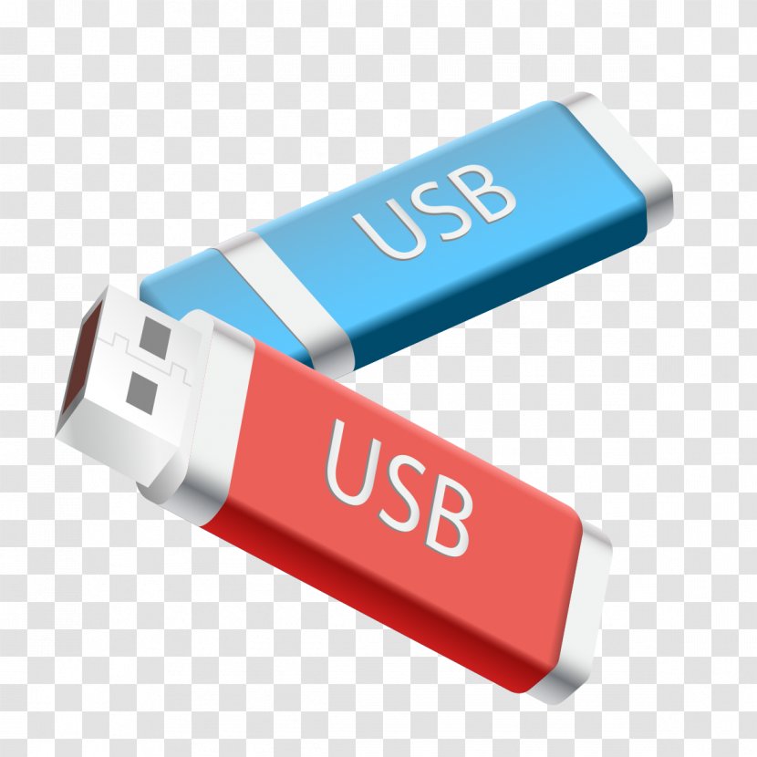 USB Flash Drive Icon - Usb Transparent PNG