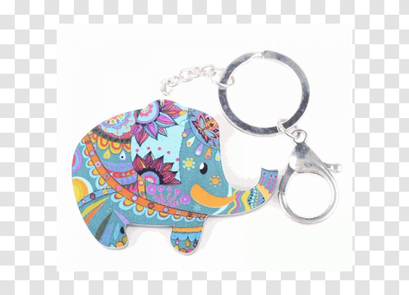 Key Chains Handbag Clothing Accessories Earring Wallet - Charm Bracelet - Elefantes Transparent PNG