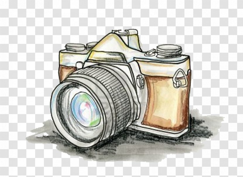 Drawing Camera Painting Photography Transparent PNG
