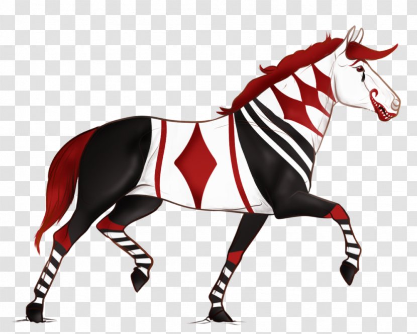 Mustang Stallion Rein Zebra Pack Animal - Horse Tack Transparent PNG