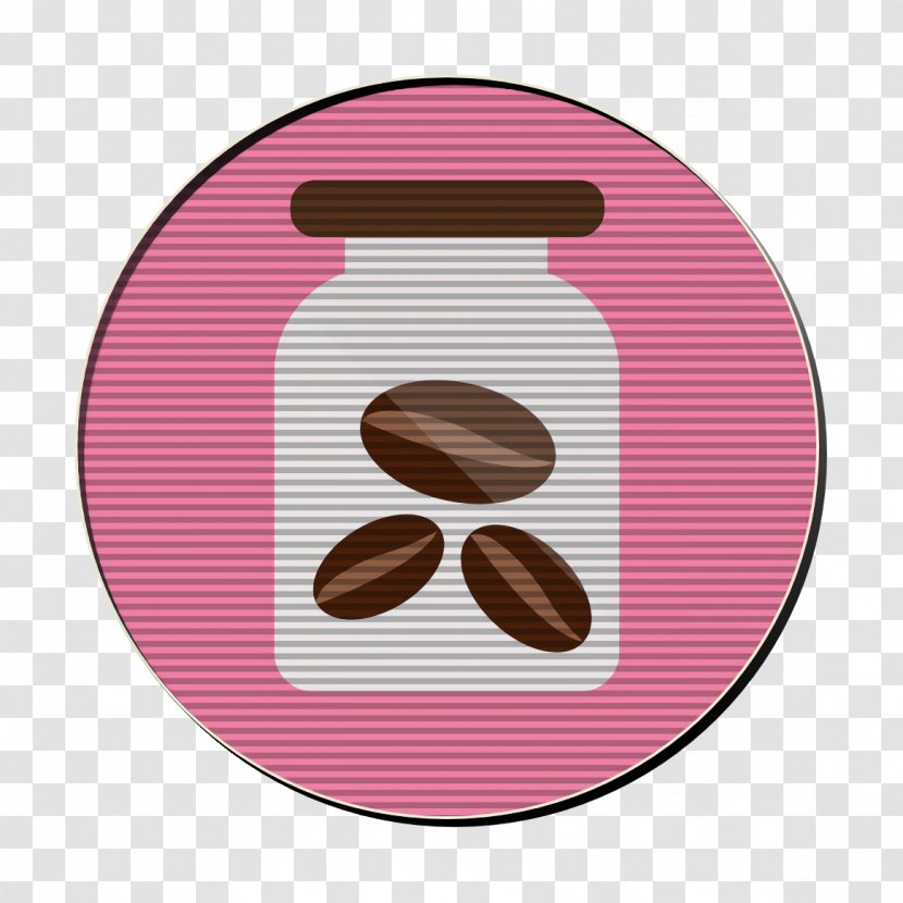 Bean Icon Beverage Bottle - Brown - Oval Moustache Transparent PNG