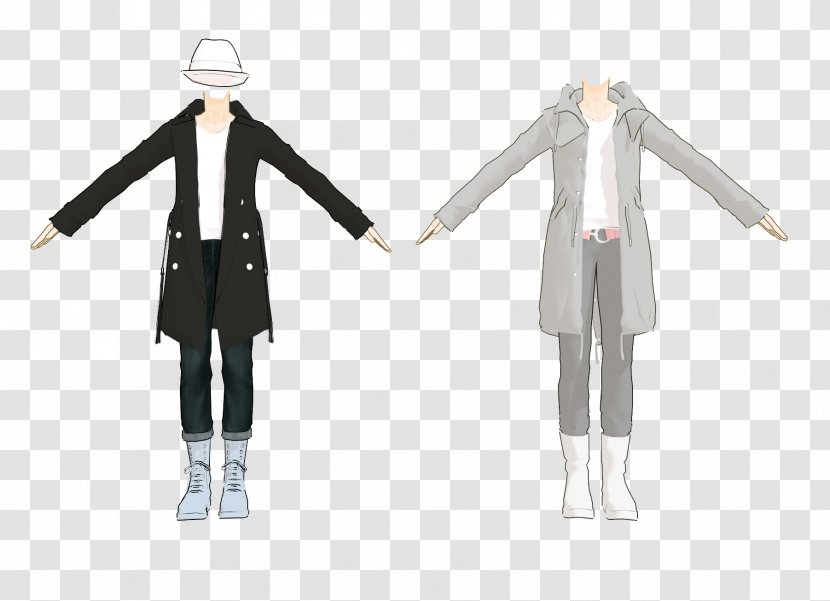 Trench Coat Clothing Outerwear Raincoat - Suit - Headless Transparent PNG