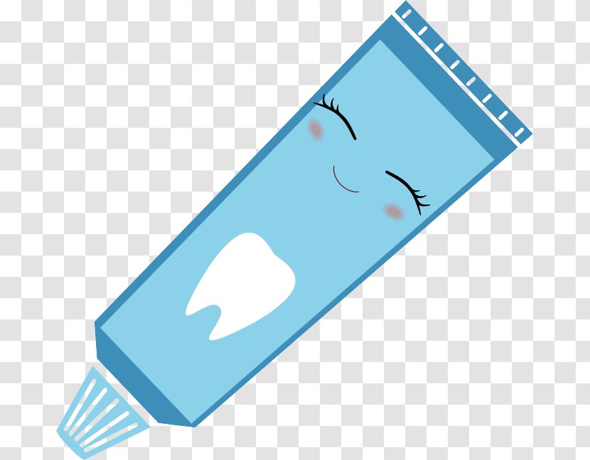 Toothpaste Toothbrush Cartoon - Watercolor Transparent PNG