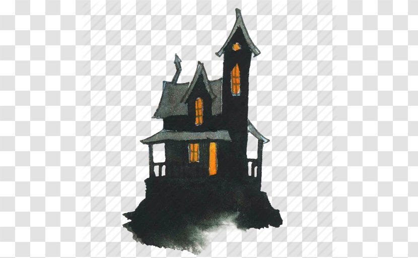 Halloween Image File Formats Icon - Ico - House Pic Transparent PNG