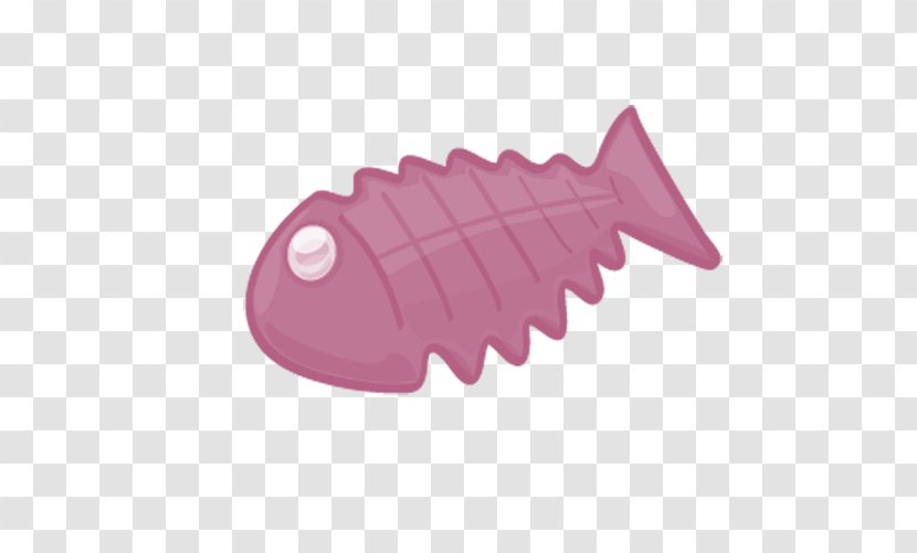 Fish Bone Icon - Purple Toys Transparent PNG