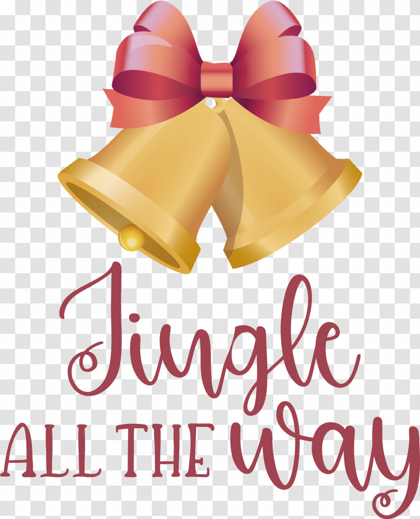 Jingle All The Way Jingle Christmas Transparent PNG