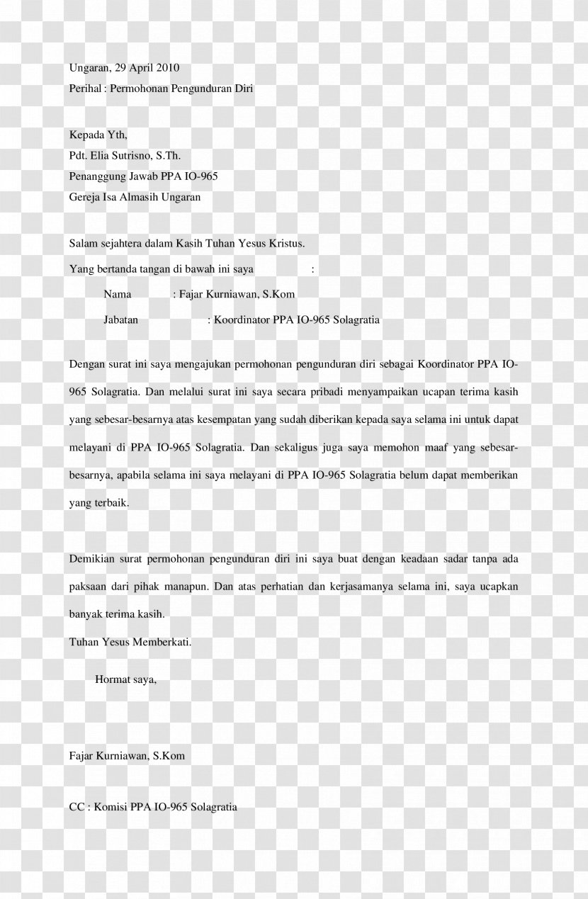 Document Remuneration Paper Salary Letter - Template - Yesus Transparent PNG