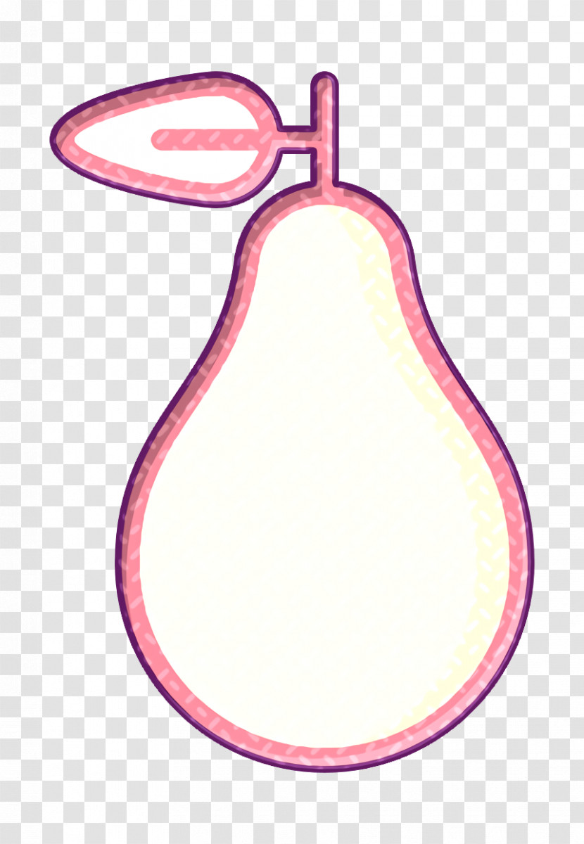 Pear Icon Fruits And Vegetables Icon Transparent PNG