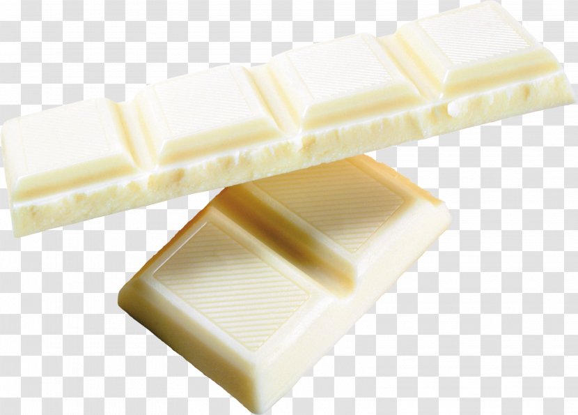 White Chocolate Dessert Candy - Rectangle Transparent PNG