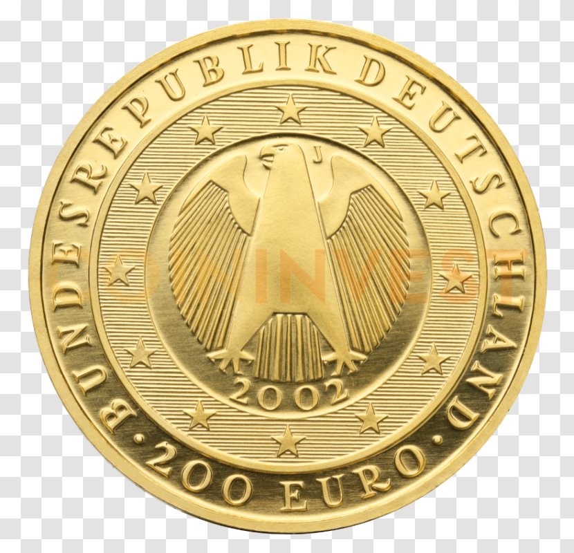 Gold Coin Tatnall School Germany - Italian Lira Transparent PNG