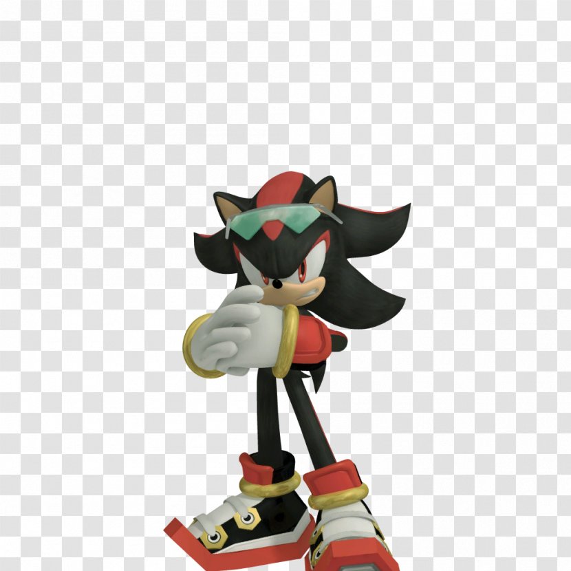 Sonic Riders: Zero Gravity Free Riders Shadow The Hedgehog Amy Rose - Action Figure Transparent PNG