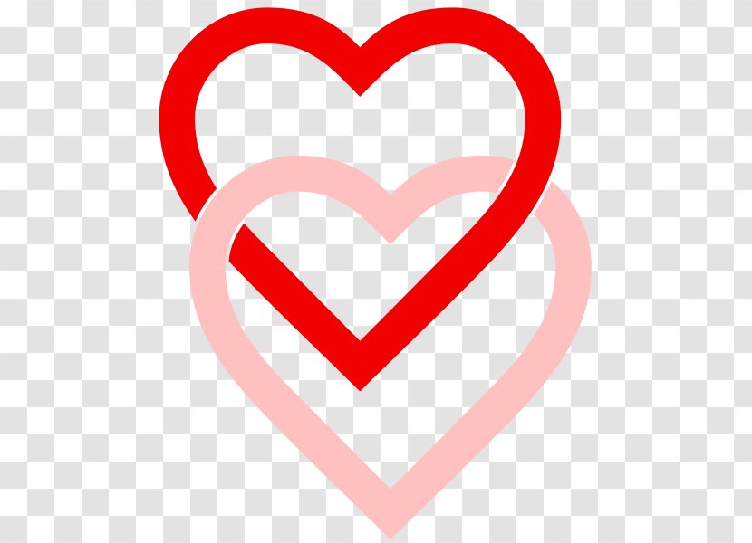 Love Hearts Symbol Clip Art - Heart - Linked Images Transparent PNG