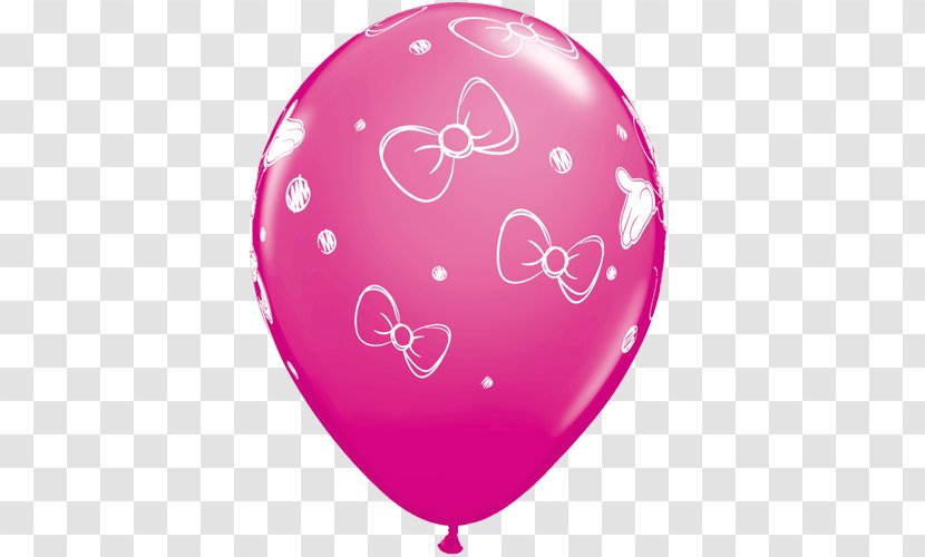Balloon Birthday Cake Party Clip Art - Flower Bouquet - Minnie Mouse Transparent PNG