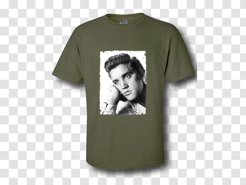 T-shirt Elvis Presley Hoodie Clothing Sleeve - ELVIS Transparent PNG