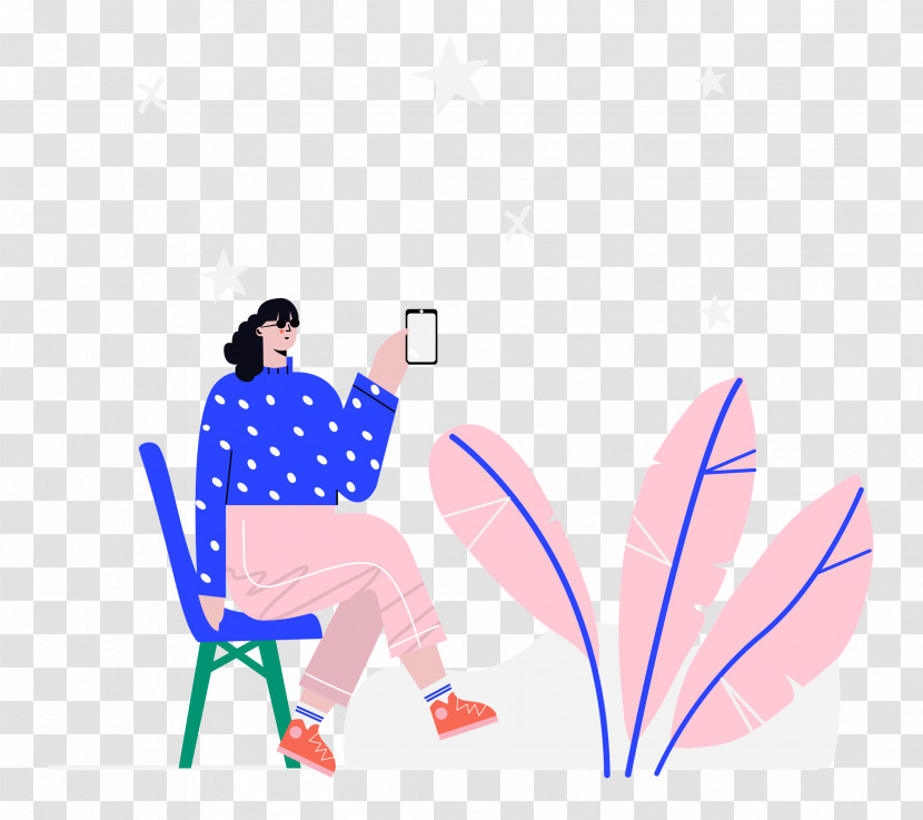 Coffee Time Woman Lady Transparent PNG