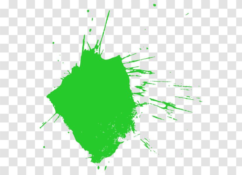 Paintbrush Desktop Wallpaper - Green - Paint Transparent PNG