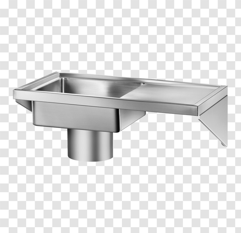 Stainless Steel Kitchen Sink Plaster Wall - Edelstaal Transparent PNG