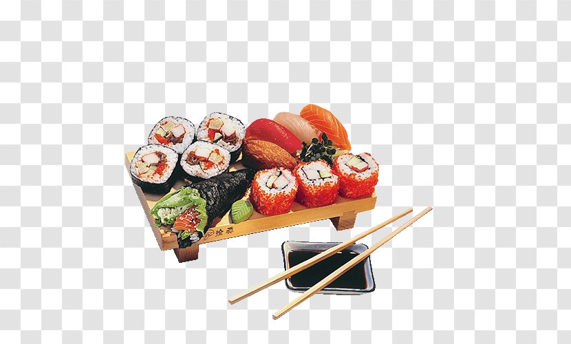 California Roll Gimbap Chopsticks Sushi 07030 - Tableware Transparent PNG