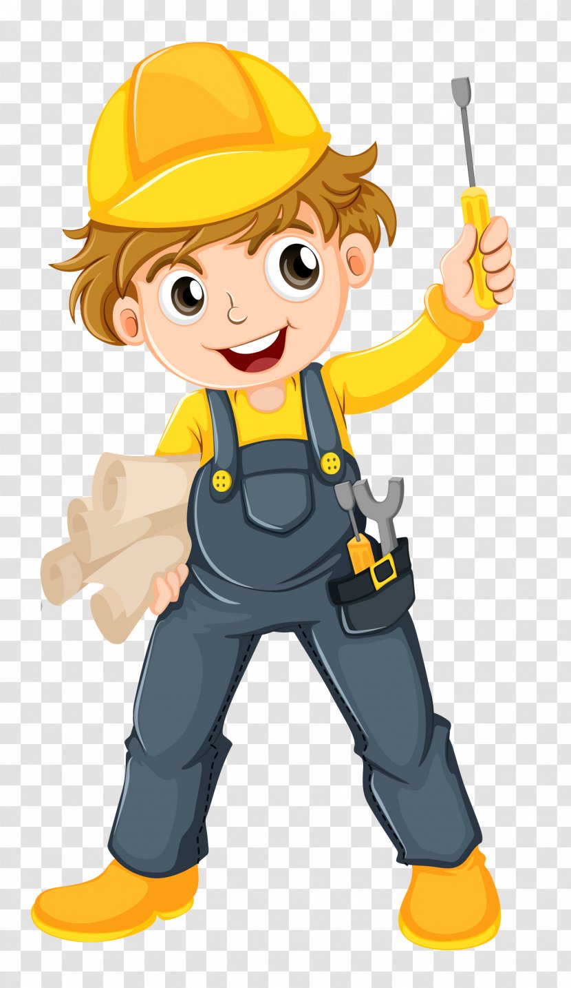 Clip Art Openclipart Free Content Image Illustration - Uniform - Maintenance Engineer Transparent PNG