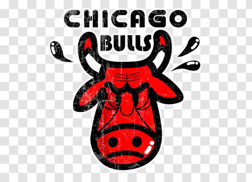 Chicago Bulls Clip Art Vector Graphics Illustration - Digital Transparent PNG