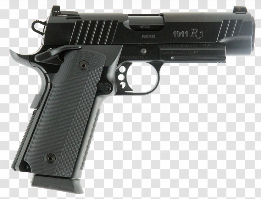 M1911 Pistol Firearm .45 ACP Magazine - 45 Acp - Handgun Transparent PNG