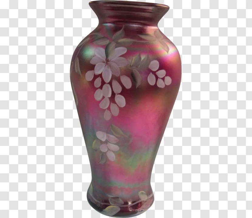 Vase Fenton Art Glass Company Burmese - Tree Transparent PNG