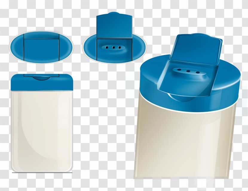 Cobalt Blue Plastic - Microsoft Azure - Store Shelf Transparent PNG