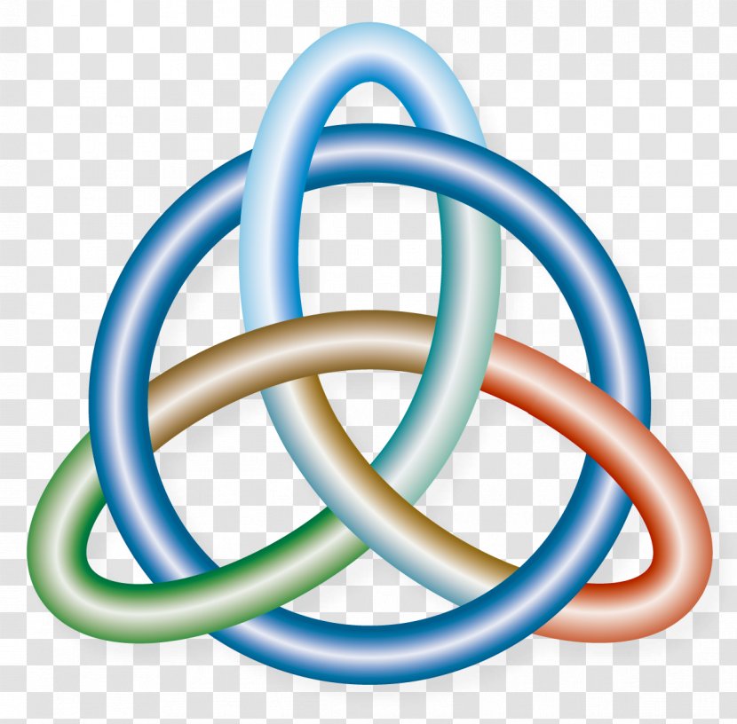 Triquetra Celtic Knot Trinity - Largest Transparent PNG