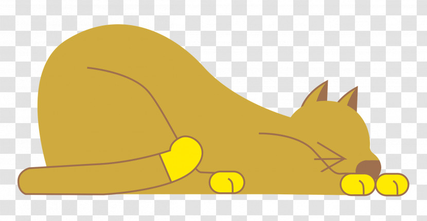 Cat Dog Snout Whiskers Tail Transparent PNG