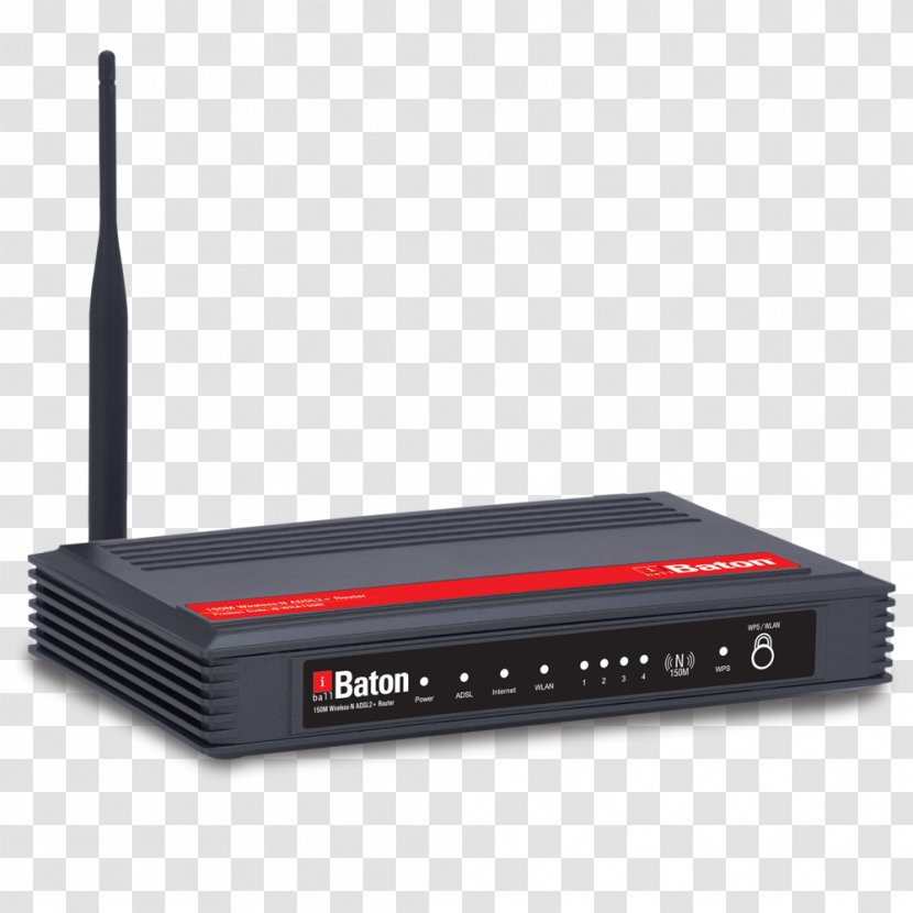 Wireless Router IBall DSL Modem - Data Transfer Rate - Adsl Transparent PNG