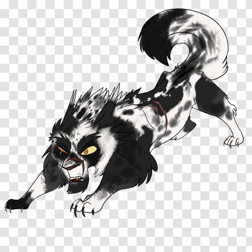 Cat Warriors Drawing Dog Thistleclaw - Watercolor Transparent PNG