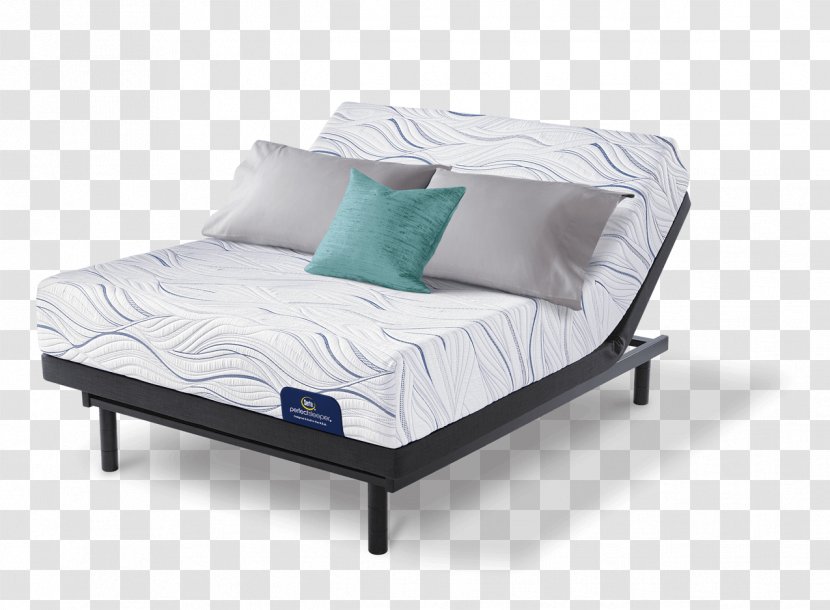 Serta Mattress Memory Foam Box-spring - Adjustable Bed Transparent PNG
