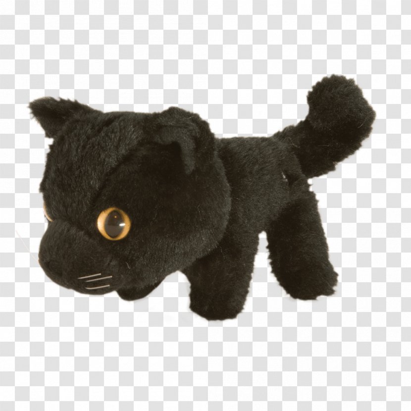 Whiskers Cat Snout Stuffed Animals & Cuddly Toys - Black Transparent PNG
