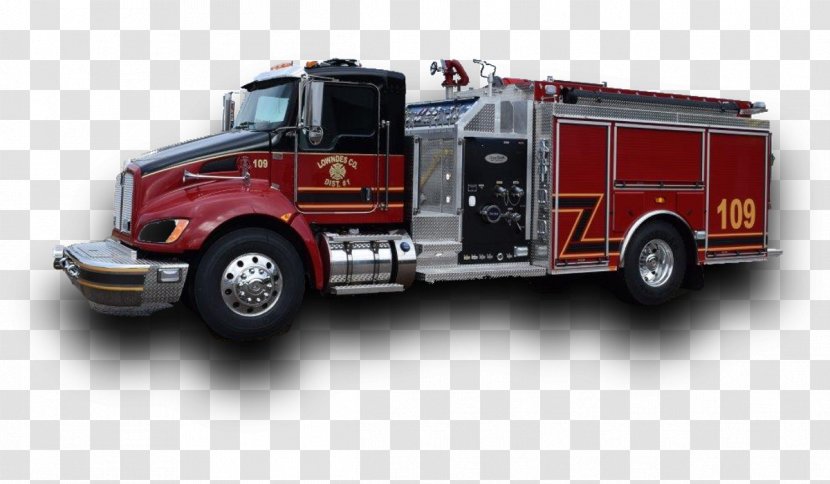 Fire Engine Car Motor Vehicle Truck Department - Semitrailer Transparent PNG