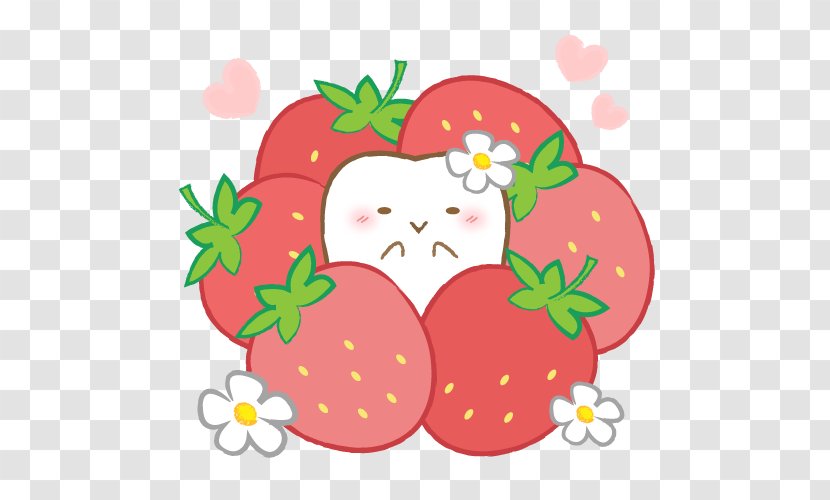 Strawberry Dentist Tooth 歯科 - Decay Transparent PNG