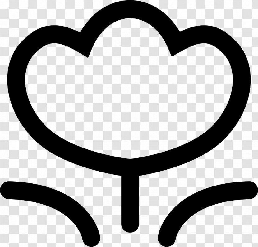 Clip Art Line Heart Love My Life - Blackandwhite - Evaluate Icon Transparent PNG