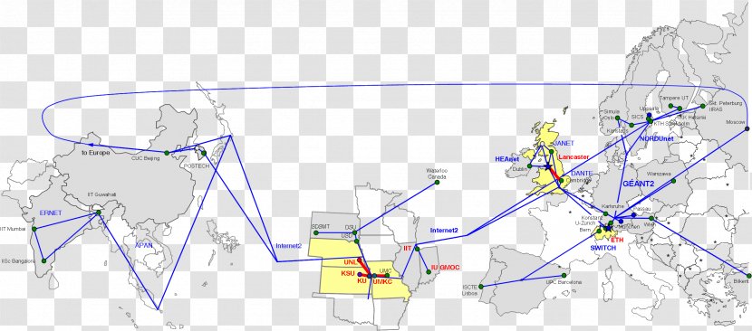 Infrastructure Geni Innovation Internet Distributed Networking - Mode Of Transport - Topo Transparent PNG