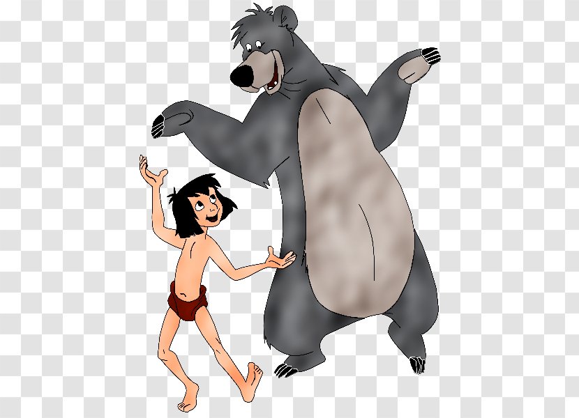 The Jungle Book Mowgli Baloo Winnie-the-Pooh King Louie - Bear - Handy Manny Transparent PNG