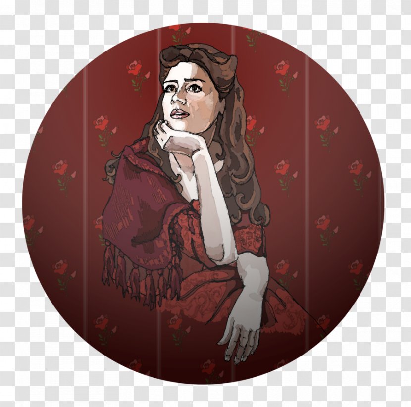 Christmas Ornament Cartoon Character - Smile - Clara Oswald Transparent PNG