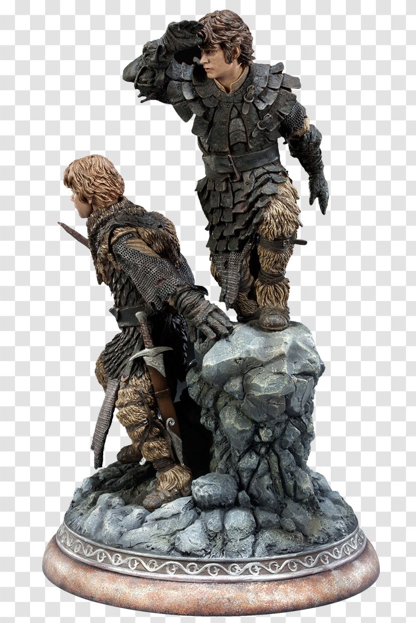 Samwise Gamgee Frodo Baggins The Lord Of Rings Bilbo Statue - Sauron Transparent PNG