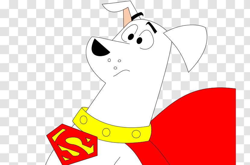 Krypto Superman DC Super Pets Streaky The Supercat Illustration - Heart - Breakdown Train Crane Transparent PNG